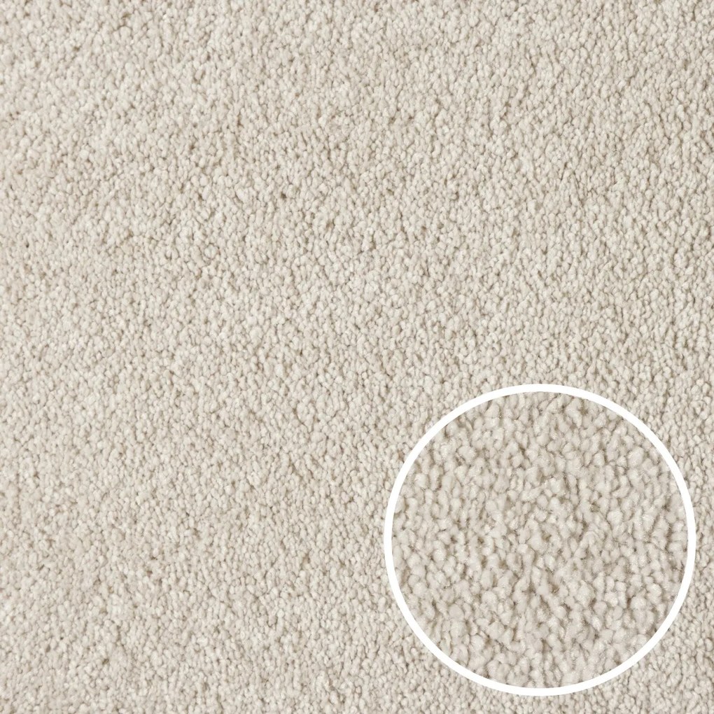 ITC, Metrážny koberec Liliana 7605, na mieru, šíře 4m, biela, ab (mriežka), detská izba