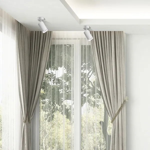 LED RGBW Stmievateľné kúpeľňové bodové svietidlo TURYN 1xGU10/6W/230V IP44 biela