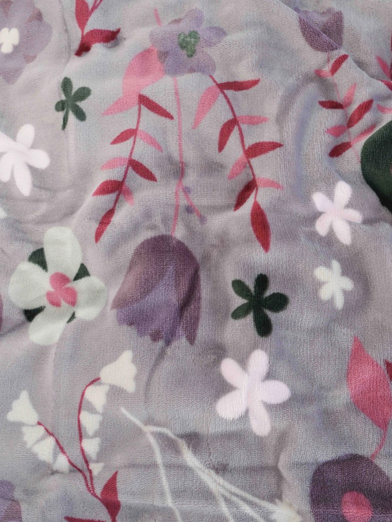 Obliečka na vankúš mikroplyš Exclusive 40 × 60 cm - Dora sivá