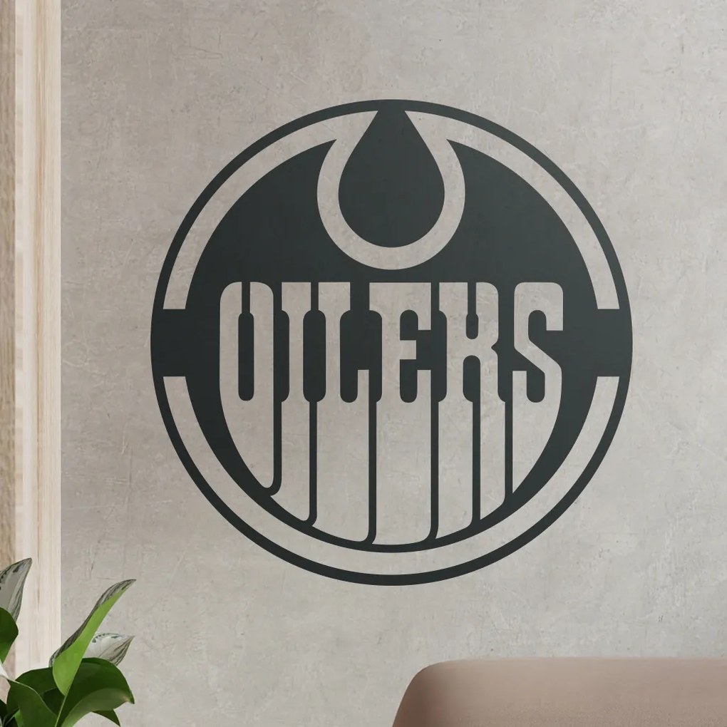 Veselá Stena Samolepka Hokejový tím Edmonton Oilers