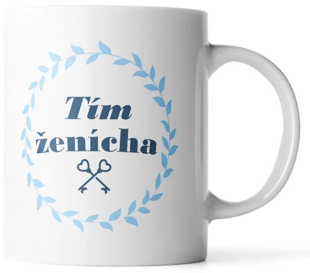 Sablio Hrnek Tým ženicha klíče - 330 ml - standard