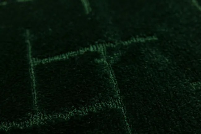 Sada kúpeľňových koberčekov TERAMO tmavozelená