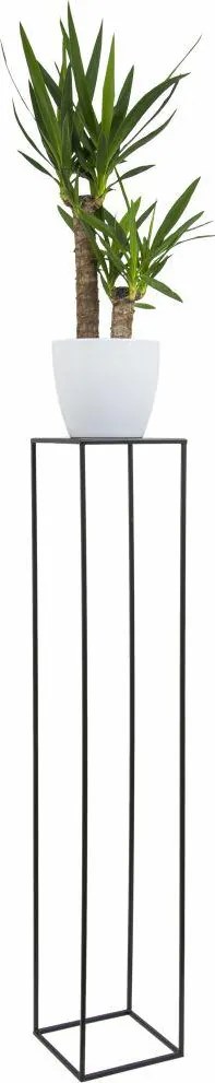 STOJAN NA KVETINÁČ SIMPLE 130X24X24 CM ČIERNA