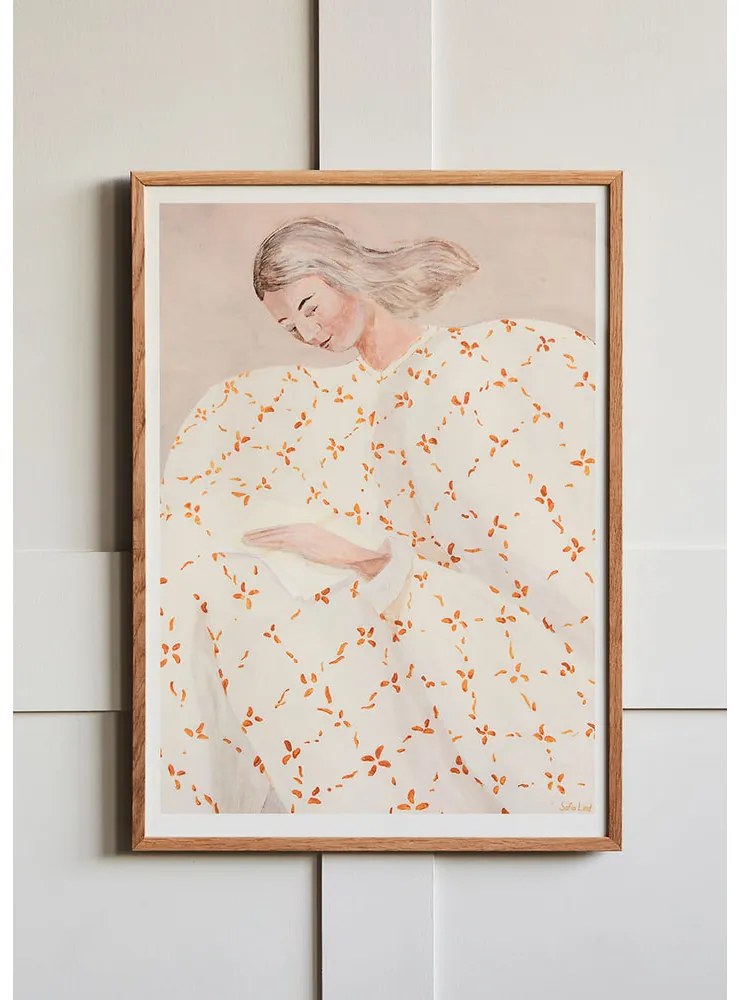 The Poster Club Plagát Secret Notes by Sofia Lind 30x40 cm