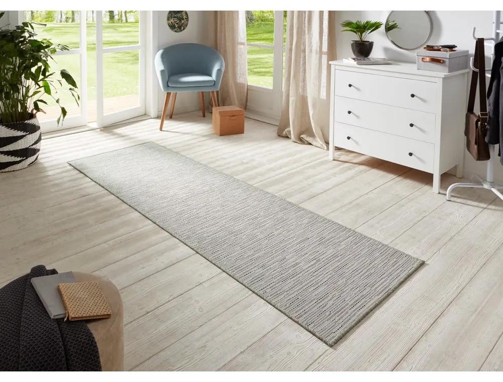 Sivý behúň BT Carpet Nature, 80 x 250 cm