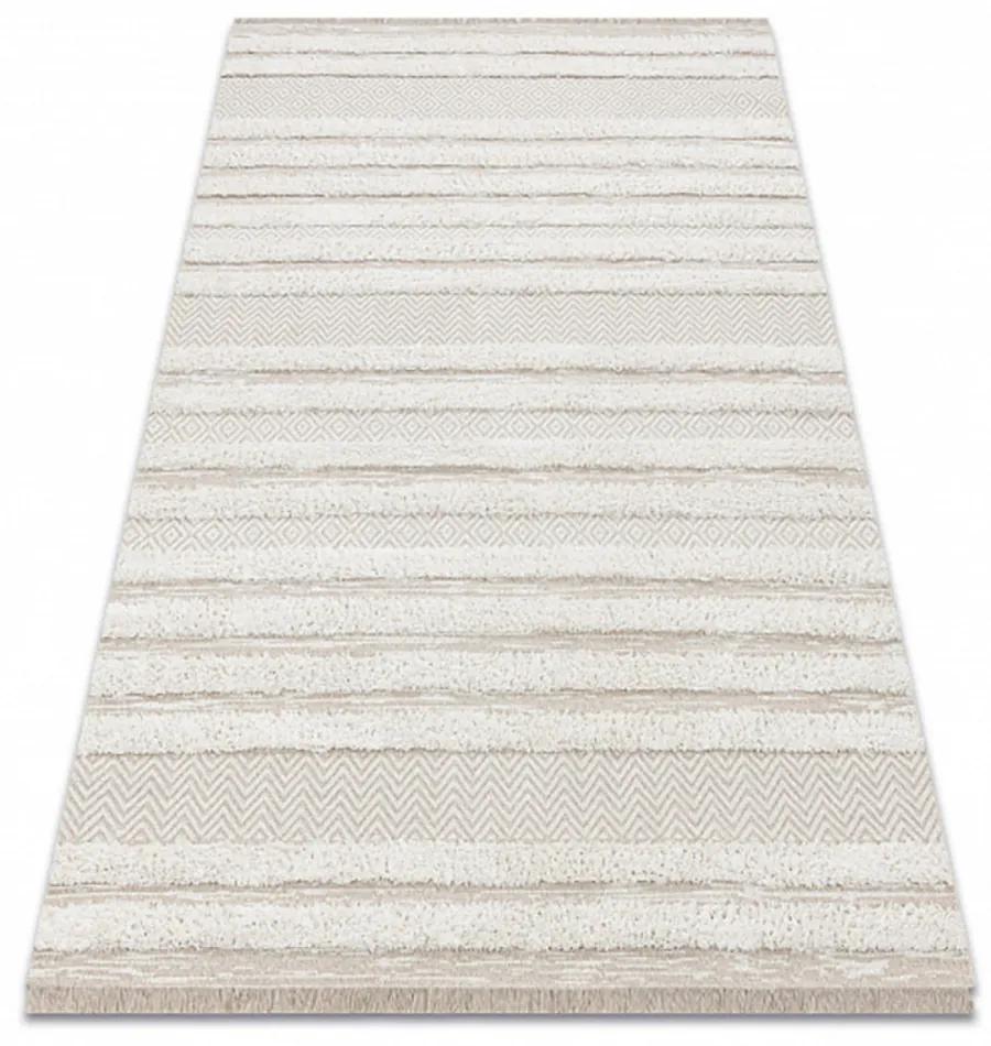 Kusový koberec Linkal krémový 136x190cm