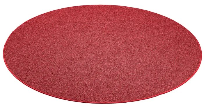 Detský koberec na hranie MAX, Ø 2000 mm, červená