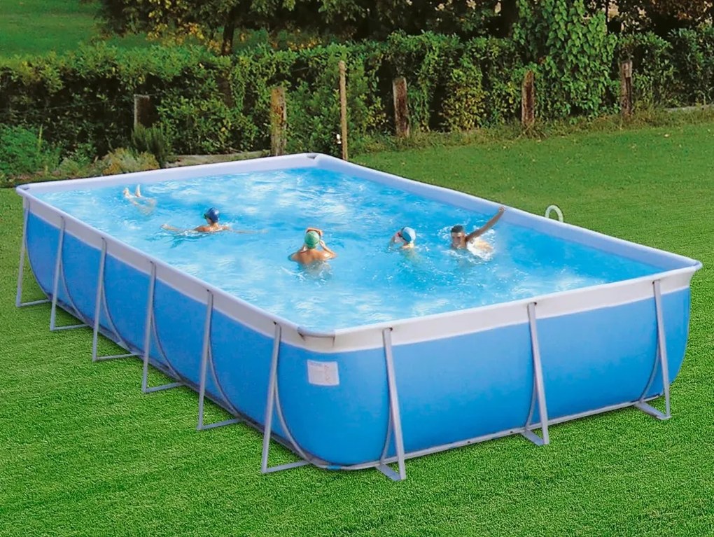 Technypools Bazén CALIFORNIA MAXI 1200 12, 26 x 5,66 x 1,25 m (9981P) Barva: modrá