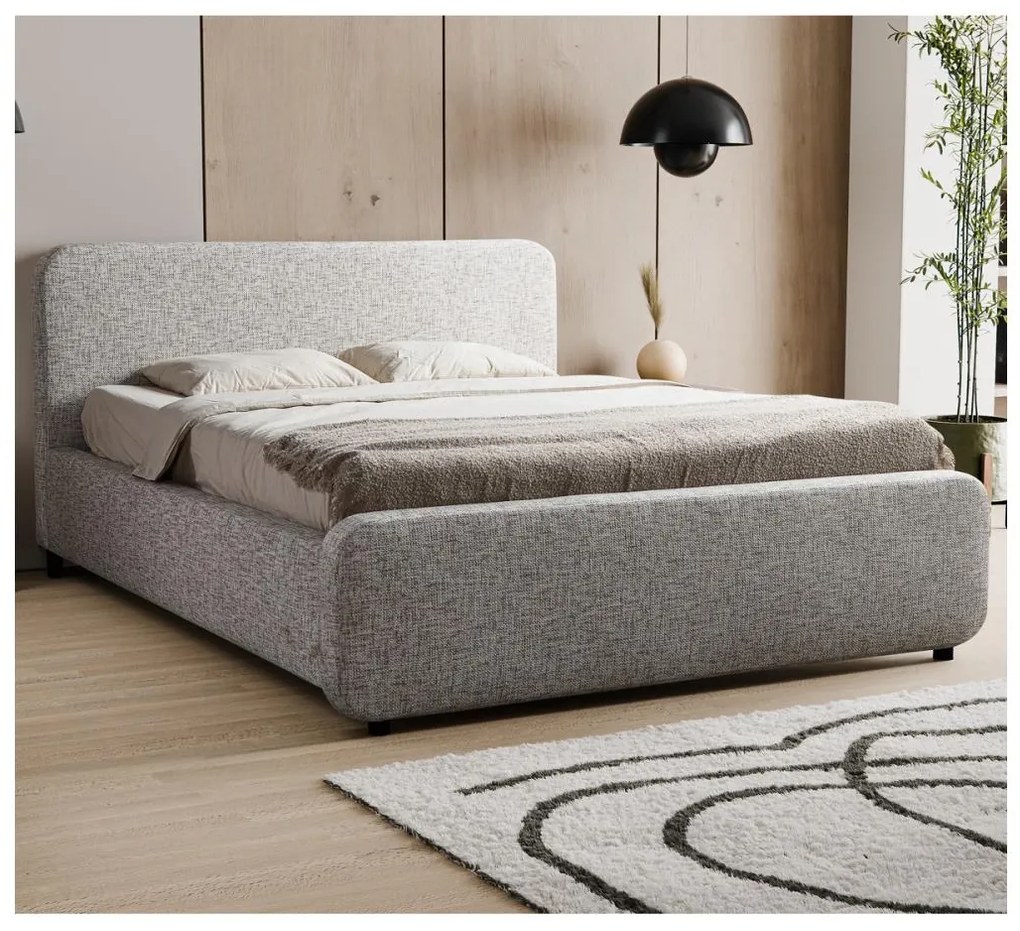 Čalúnená posteľ bez matraca LAJLA 180x200 cm béžová