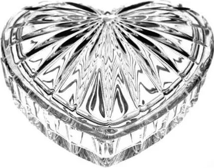 Bohemia Crystal Dóza srdce 54700/52400/110mm
