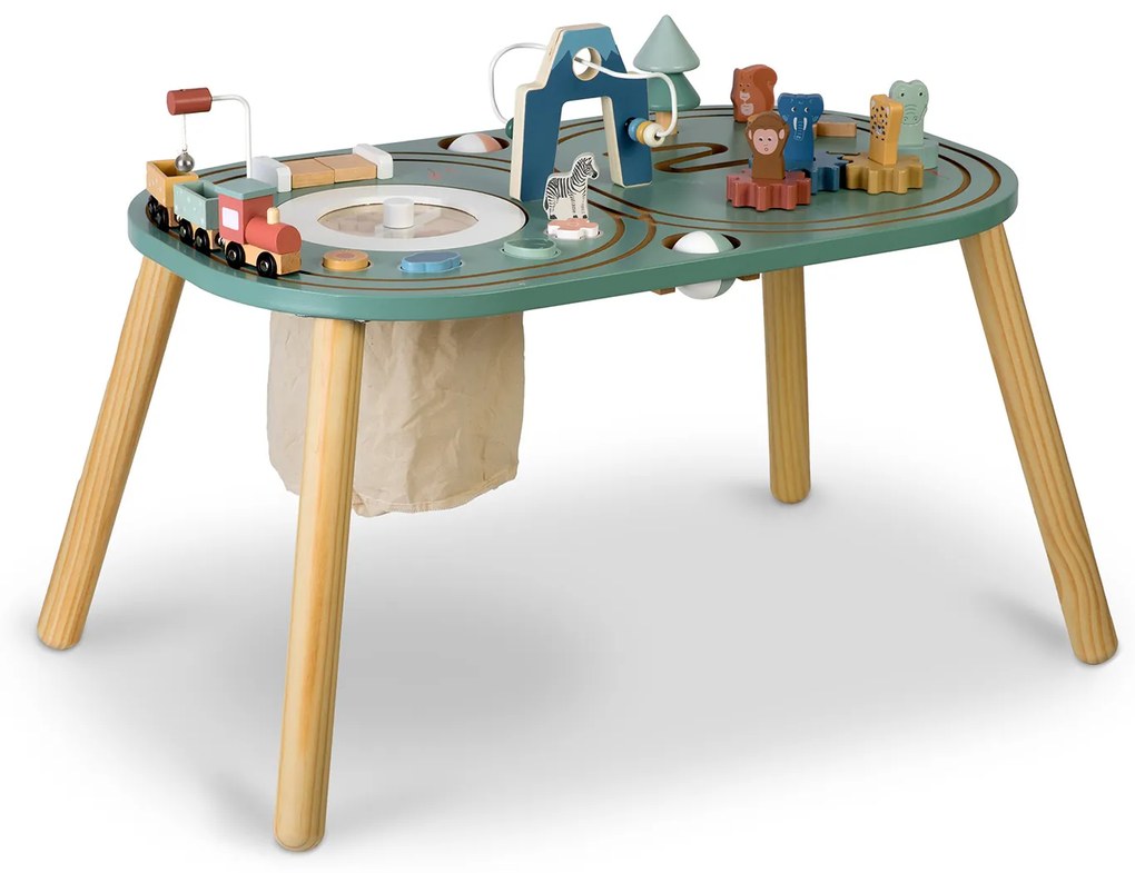 Drevený senzorický stolík Nukido NK-865