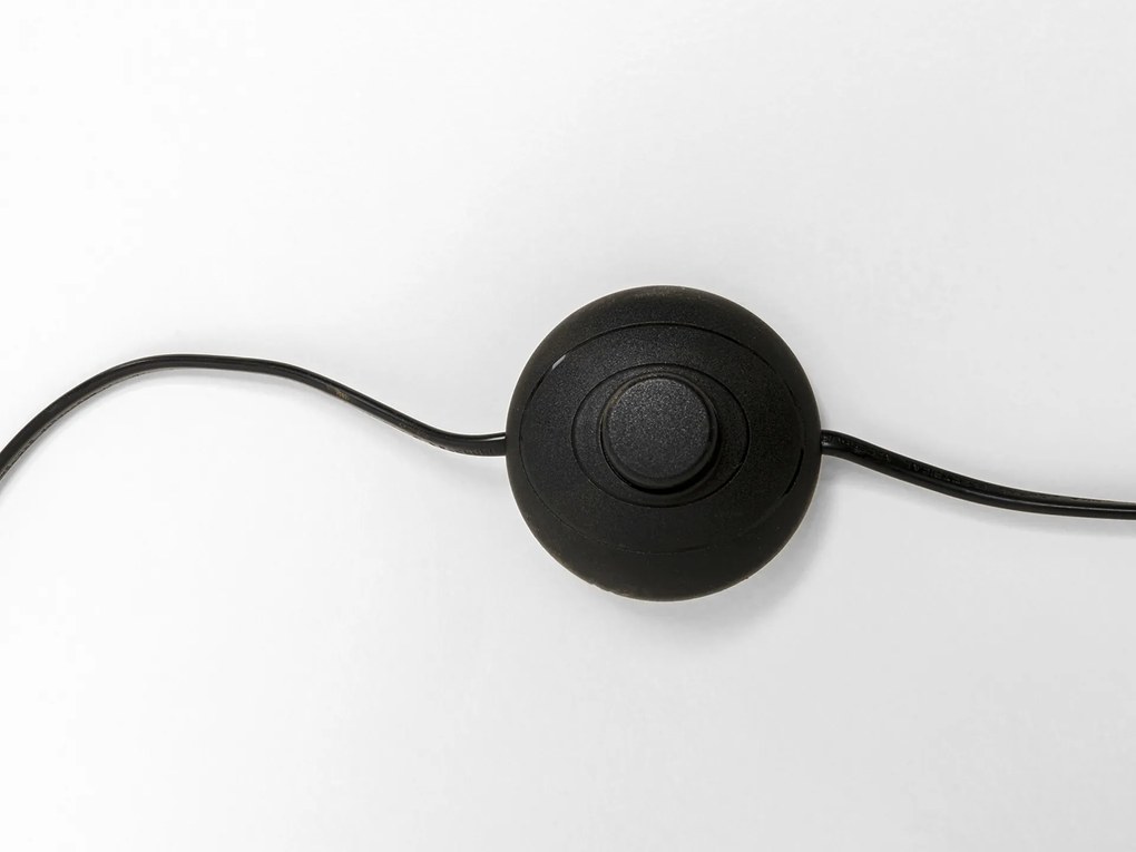 Flip stojacia lampa čierna 220 cm