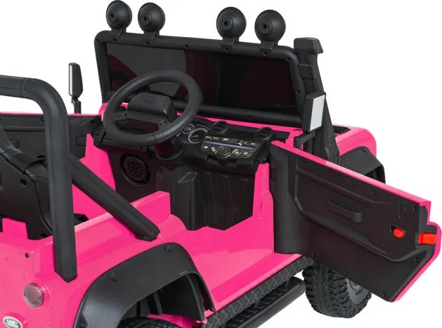 Elektrické autíčko Land Rover Defender 110 SVX ružové