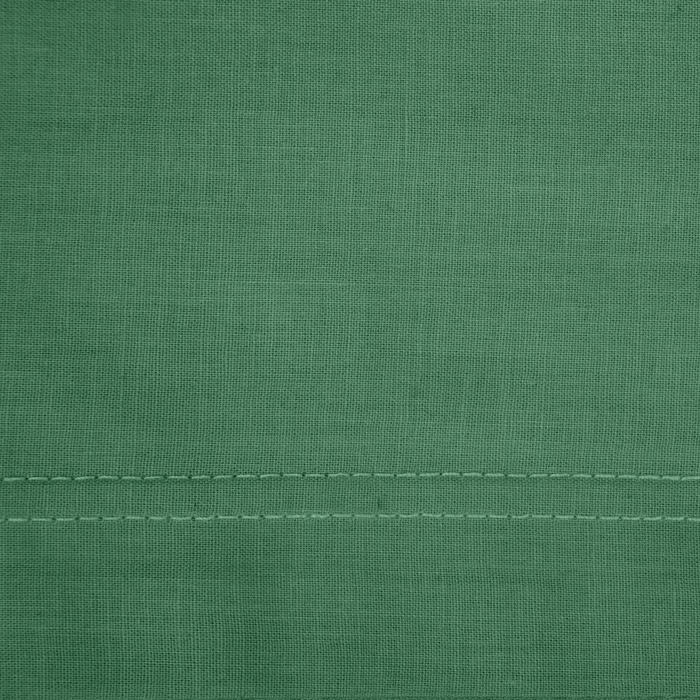 BAVLNENÉ OBLIEČKY NOVA COLOUR 160X200 CM TMAVOZELENÉ