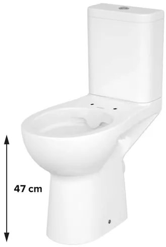 Wc kombi Cersanit Etiuda  so zadným odpadom K11-0221