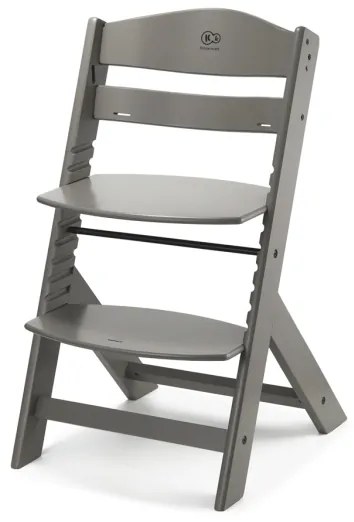KINDERKRAFT - Detská jedálenská stolička ENOCK sivá