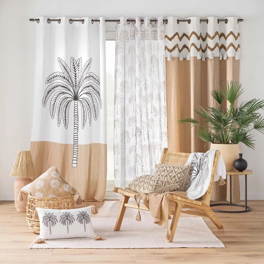 Bavlnený dekoračný vankúš 30x50 cm Indy – douceur d'intérieur