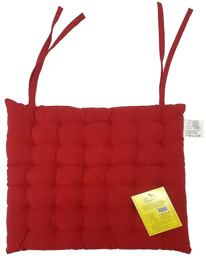 Podsedák SSE-JBT-1008 40x40 cm červený