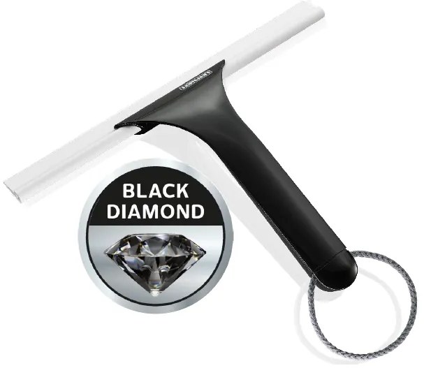 Stěrka na sprchové kouty CABINO BLACK 41673