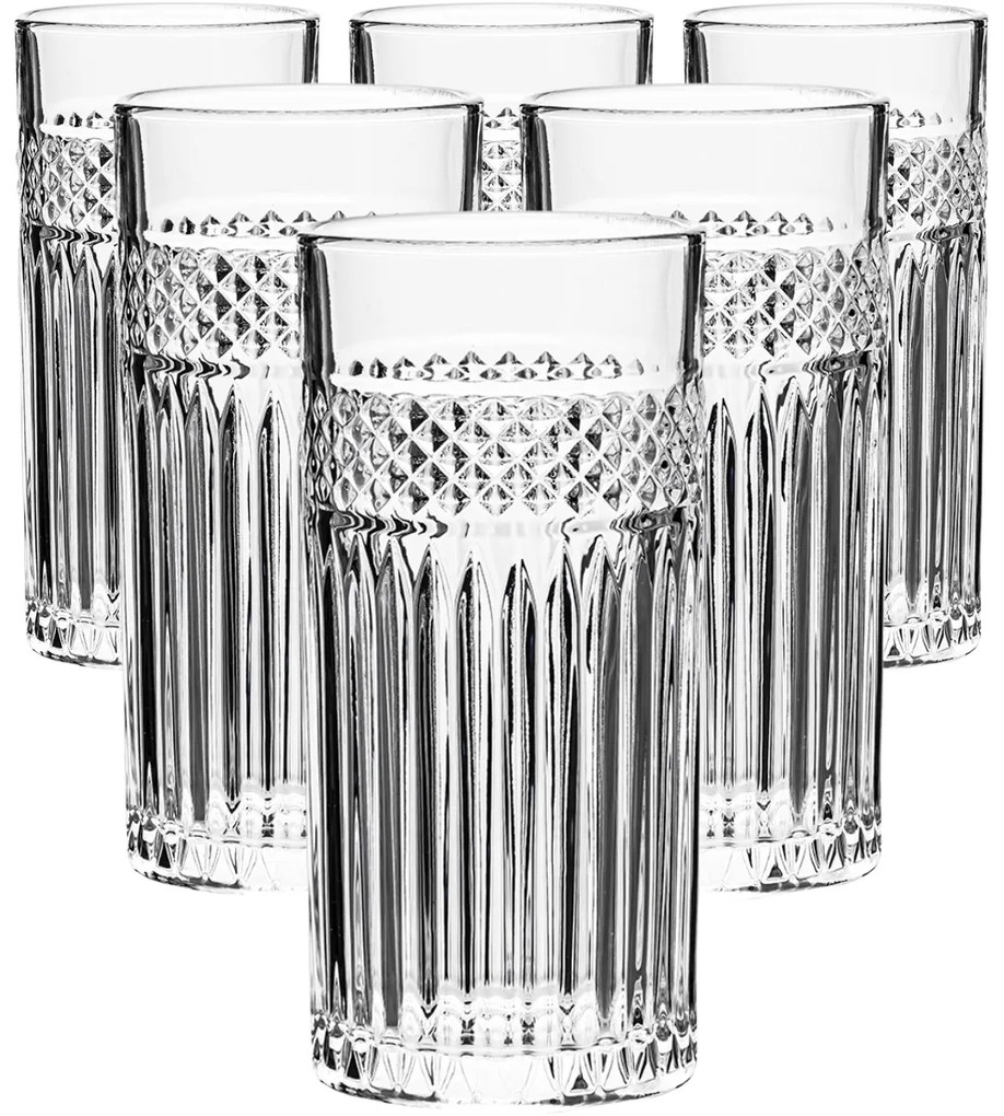 Altom Sada vysokých skleníc Greta 360 ml, 6 ks