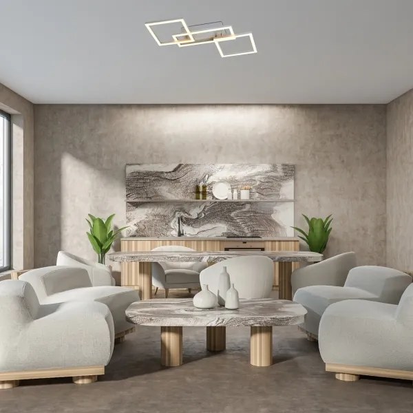 Rabalux 71382 - stmievateľné LED stropné svietidlo ELLINOR LED/40W/230V 3000-6500K + diaľkové ovládanie