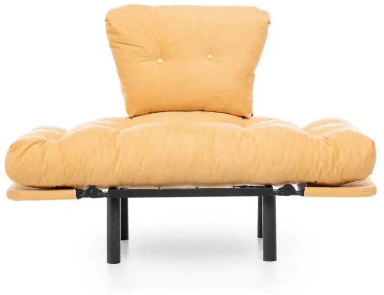 Kreslo Nitta jednomiestne horčicovo žlté