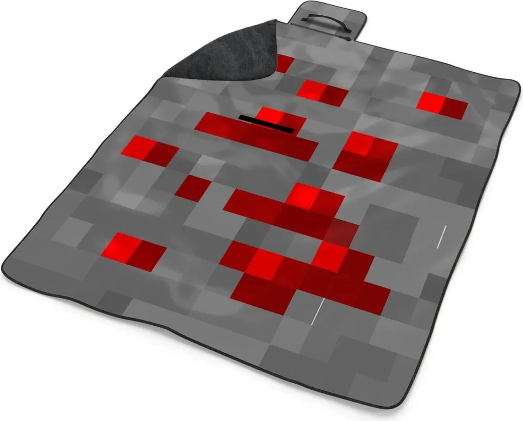 Sablio Plážová deka Blocks 3: 200x140 cm