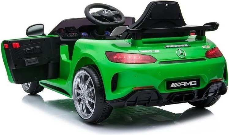 LEAN CARS Mercedes GTR batérie auto zelená