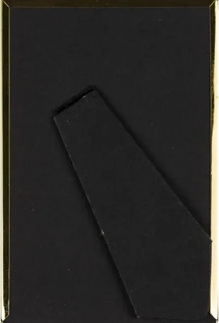 Kovový fotorám 10x15 zlatý