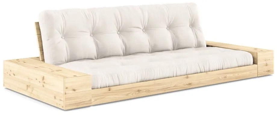 Krémová rozkladacia pohovka 244 cm Base – Karup Design