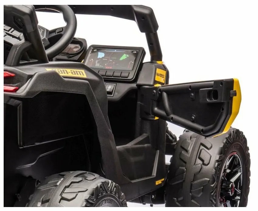 Baby Mix Detské elektrické autíčko Buggy Hornet,žltá
