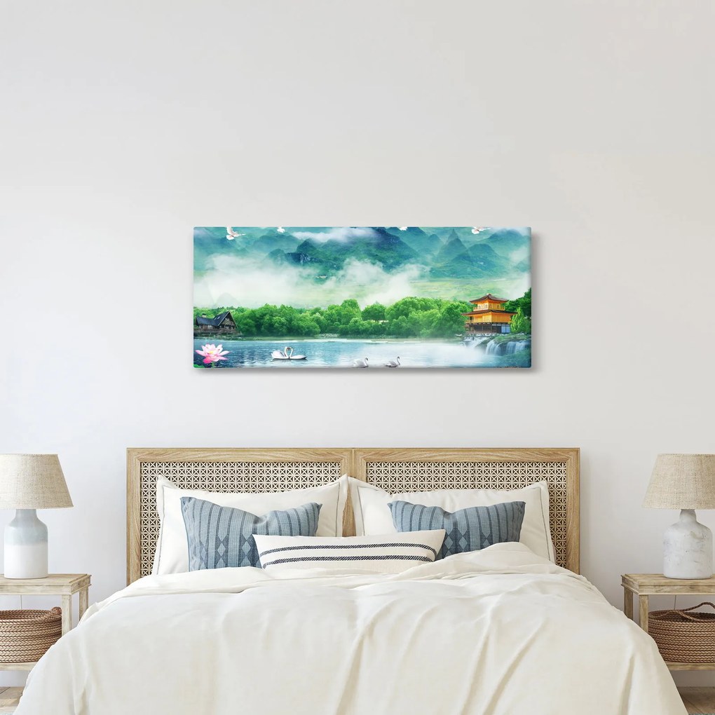 Obraz - Snová krajina (120x50 cm)