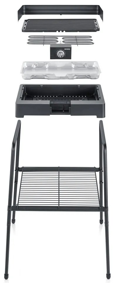 Severin PG 8568 stojanový gril s roštom