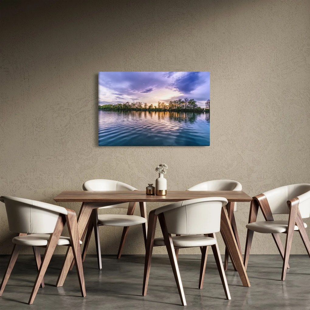 Obraz jazera (90x60 cm)