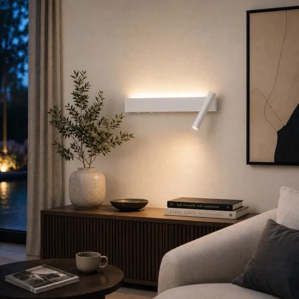 BRILAGI - LED nástenné bodové svietidlo ARLIX LED/3W/230V + LED/7W biela CRI 90