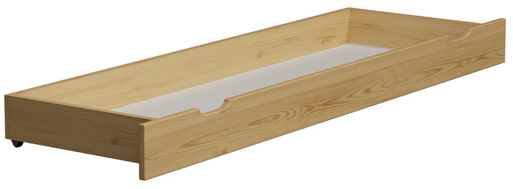 Úložný priestor pod posteľ - 198 cm Borovica