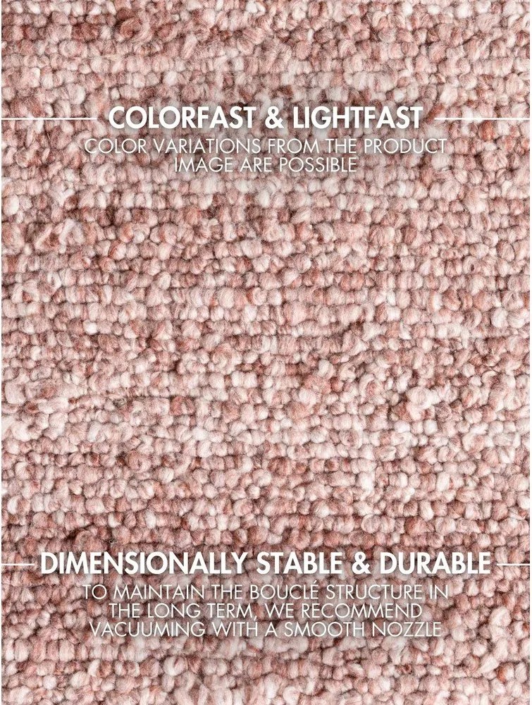 Staroružový ručne tkaný behúň z materiálu buklé 80x200 cm Notting Hill Portobello – Ted Baker