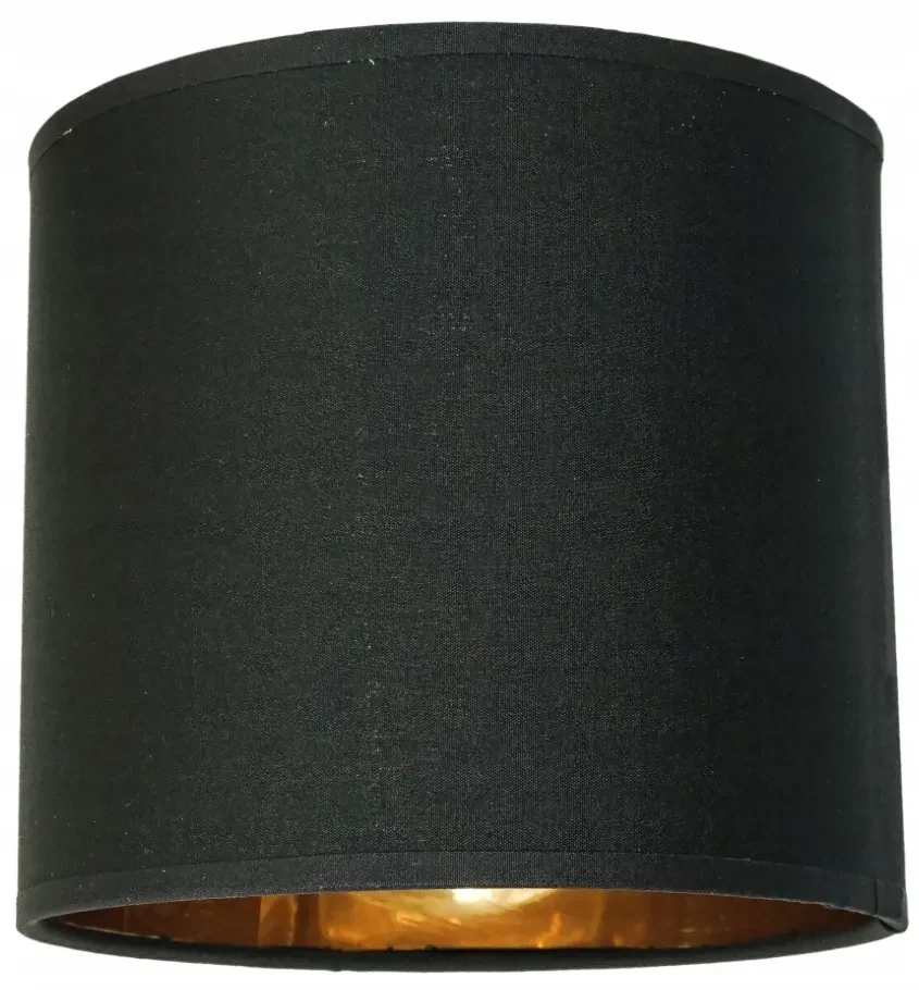 BERGE Závesné stropné svietidlo LED drevený trámový 2xE27 Luster Loft Lampshade Gold