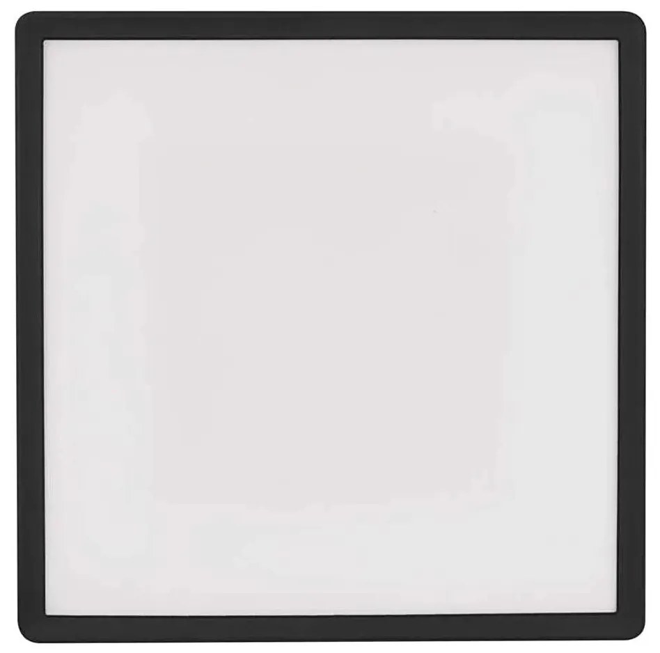 LED Stropné svietidlo FLORI LED/18W/230V 4000K čierna 29x29 cm