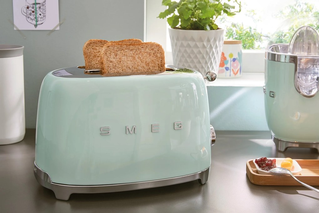 Hriankovač na 2 toasty 50's Style čierny matný