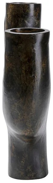 Candle svietnik čierno-hnedý 60 cm