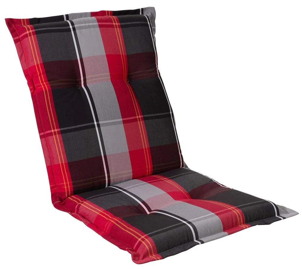 Blumfeldt Prato, poduška s nízkou zadnou časťou, na nižšie polohovacie kreslo, na záhradnú stoličku, polyester, 50 x 100 x 8 cm, 1 x poduška