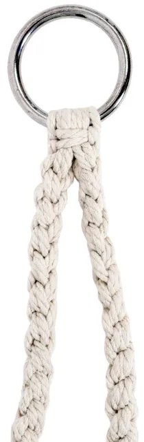 Závesné kreslo TOGO s vankúšmi, krémové