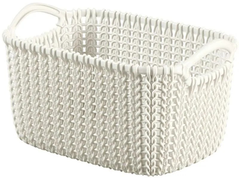 CURVER KNIT XS 3L Košík 25 x 17,5 x 14 cm krémový 03675-X554