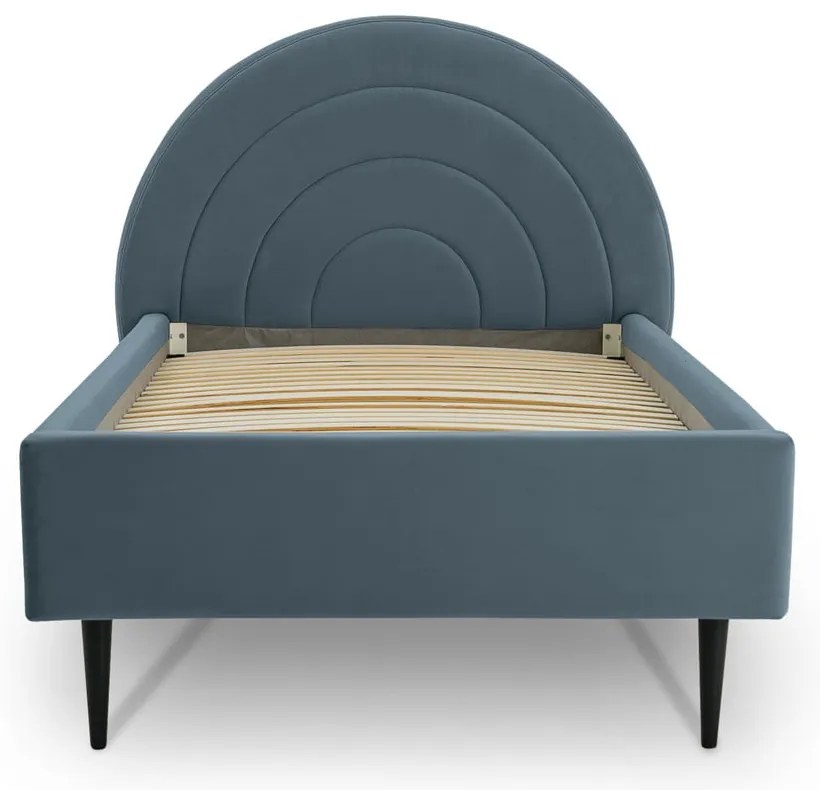 Modrá detská posteľ 90x200 cm Rainbow – Scandic