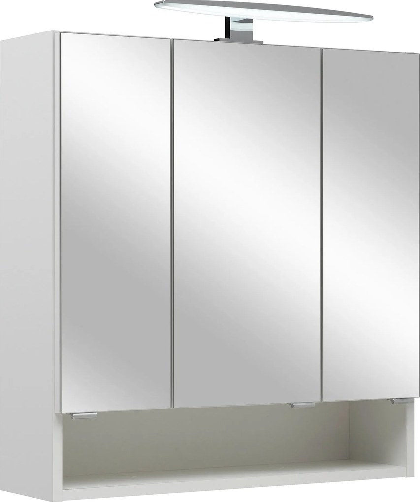 XXXLutz ZRKADLOVÁ SKRINKA, biela, 65/70/18 cm Xora - Kúpeľňové skrinky - 001977024801