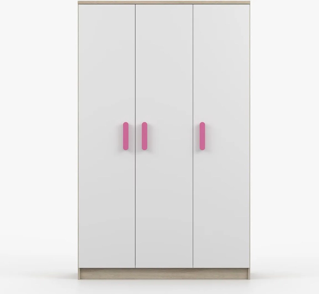 Šatníková skriňa SCOUT 2 - dub sonoma/biela (viac variant)