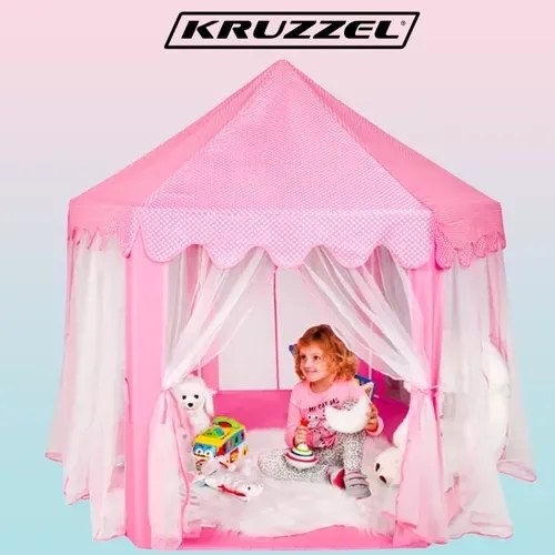 KRUZZEL Detský stanový palác - Ružový