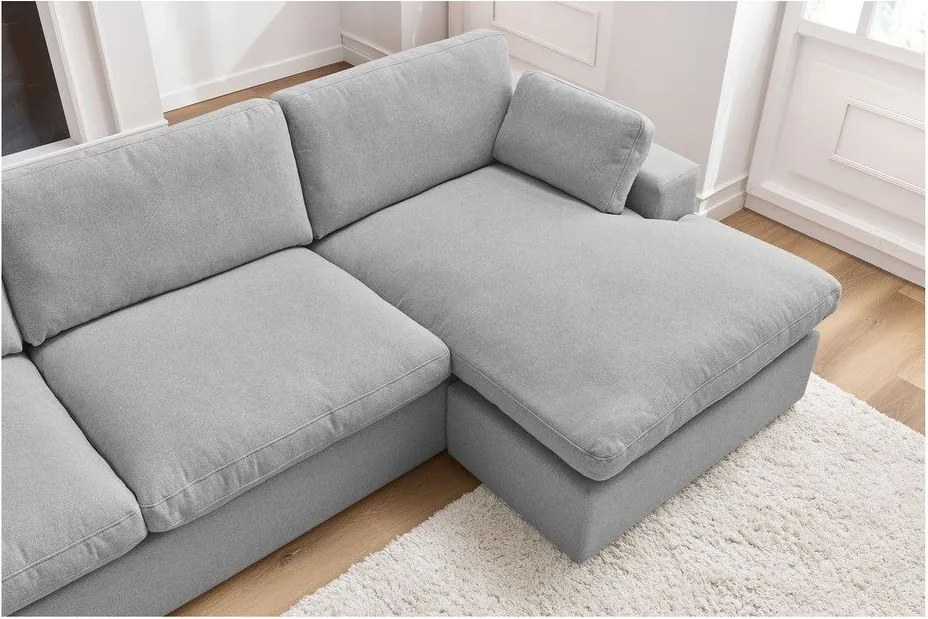 Svetlosivá rohová pohovka Belair – Bobochic Paris