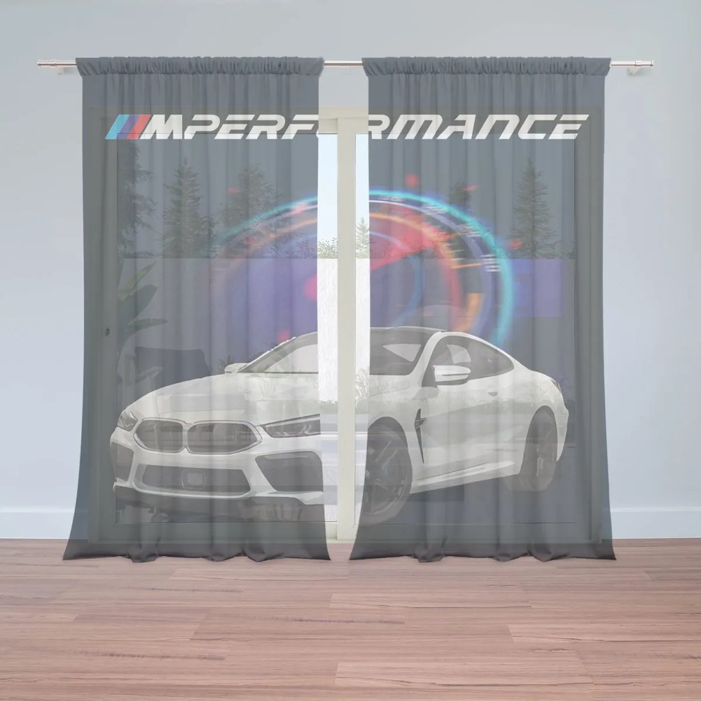 Sablio Záclony MPERFORMANCE Tachometer: 2ks 150x250cm